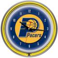 Indiana Pacers Neon Wall Clock