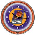 Phoenix Suns Neon Wall Clock