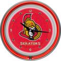 Ottawa Senators Neon Wall Clock