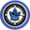 Toronto Maple Leafs Vintage Logo Neon Wall Clock