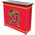 University of Maryland Portable Bar with 2 Shelves