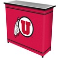 University of Utah Portable Bar with 2 Shelves