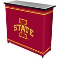 Iowa State University Portable Bar with 2 Shelves