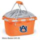 Auburn University Printed Metro Basket Orange