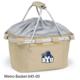 Brigham Young (BYU) Cougars Embroidered Metro Basket Beige