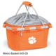 Clemson University Embroidered Metro Basket Orange