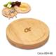 Georgia Tech Engraved Circo Cutting Board Natural
