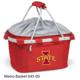Iowa State Printed Metro Basket Red