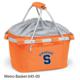 Syracuse University Embroidered Metro Basket Orange