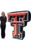 Texas Tech Double T Inflatable Figurine