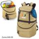 University of Miami Embroidered Zuma Picnic Backpack Beige