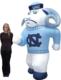 North Carolina Rameses 8 Ft Inflatable Figurine