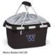 University of Washington Printed Metro Basket Black