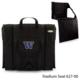 University of Washington Printed Stadium Seat Black