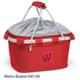 University of Wisconsin Embroidered Metro Basket Red