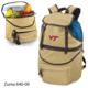 Virginia Tech Embroidered Zuma Picnic Backpack Beige