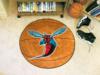 Delaware State University Basketball Rug