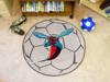 Delaware State University Soccer Ball Rug