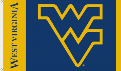 West Virginia University 3' x 5' Flag with Grommets - Click Image to Close