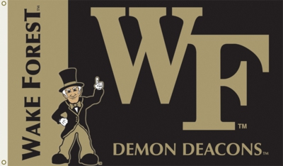 Wake Forest Demon Deacons 3' x 5' Flag with Grommets - Click Image to Close