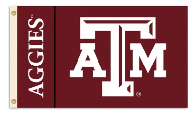 Texas A&M Aggies 3' x 5' Flag with Grommets - Click Image to Close