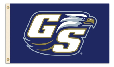 Georgia Southern Eagles 3' x 5' Flag with Grommets - "GS" - Click Image to Close