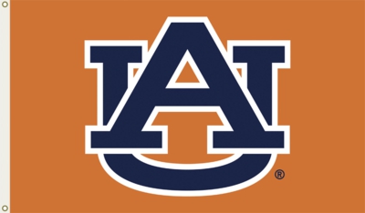 Auburn University 3' x 5' Flag with Grommets - Click Image to Close