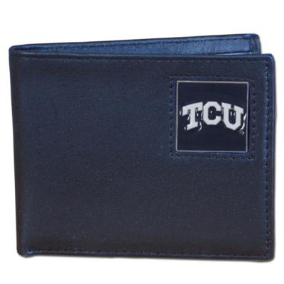 TCU Horned Frogs Bi-fold Wallet - Click Image to Close