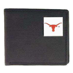 Texas Longhorns Bi-fold Wallet with Tin - Click Image to Close