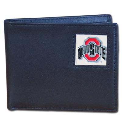 Ohio State Buckeyes Bi-fold Wallet with Tin - Click Image to Close