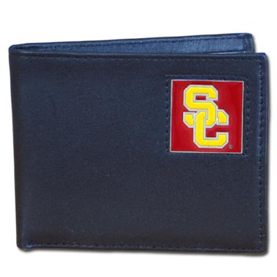 USC Trojans Bi-fold Wallet with Tin - Click Image to Close