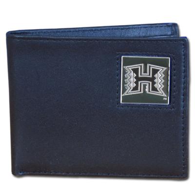 University of Hawaii Warriors Bi-fold Wallet with Tin - Click Image to Close
