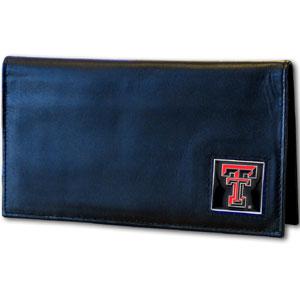 Texas Tech Red Raiders Deluxe Checkbook Cover w/ Box - Click Image to Close