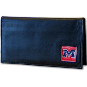 Mississippi Rebels Deluxe Checkbook Cover w/ Box - Click Image to Close