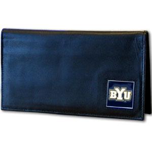 BYU Cougars Deluxe Checkbook Cover w/ Box - Click Image to Close