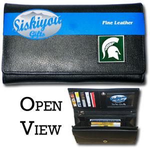 Michigan State Spartans Ladies' Wallet - Click Image to Close