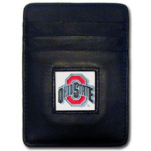 Ohio State Buckeyes Money Clip/Cardholder with Box - Click Image to Close