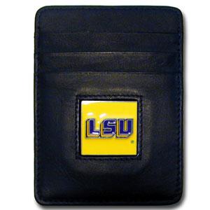 LSU Tigers Money Clip/Cardholder with Tin - Click Image to Close