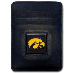 Iowa Hawkeyes Money Clip/Cardholder with Box - Click Image to Close