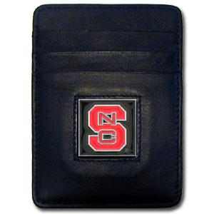 North Carolina State Wolfpack Money Clip/Cardholder with Tin - Click Image to Close