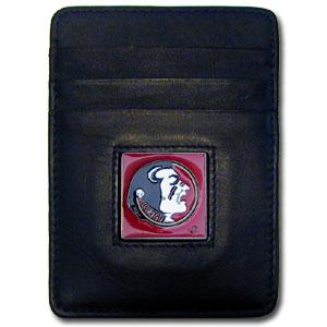 Florida State Seminoles Money Clip/Cardholder with Tin - Click Image to Close