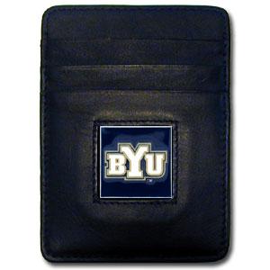 BYU Cougars Money Clip/Cardholder with Tin - Click Image to Close