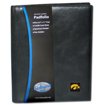 Iowa Hawkeyes Leather Portfolio - Click Image to Close