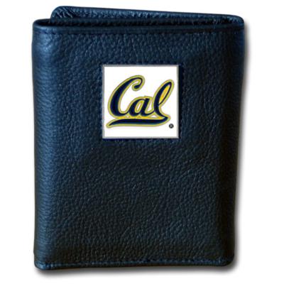 Cal - Berkeley Tri-fold Leather Wallet with Tin - Click Image to Close