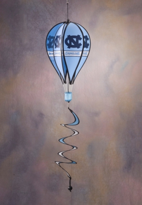 North Carolina Tar Heels Hot Air Balloon Spinner - Click Image to Close