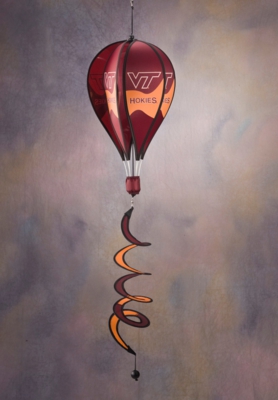 Virginia Tech Hokies Hot Air Balloon Spinner - Click Image to Close