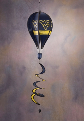 West Virginia University Hot Air Balloon Spinner - Click Image to Close