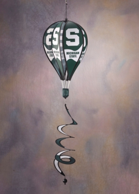 Michigan State Spartans Hot Air Balloon Spinner - Click Image to Close