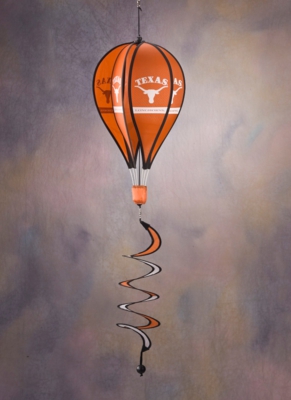 Texas Longhorns Hot Air Balloon Spinner - Click Image to Close