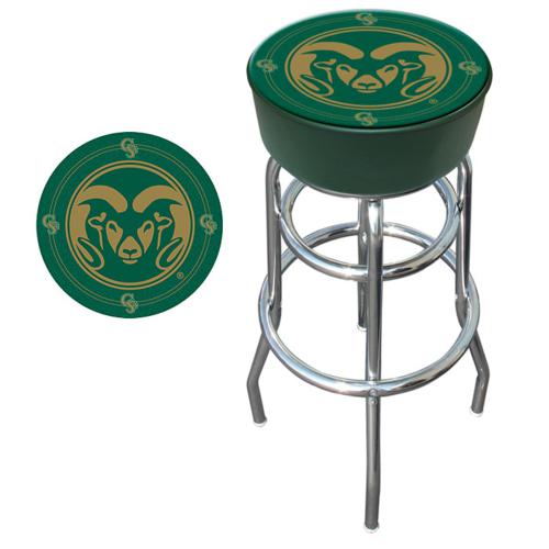 Colorado State University Rams Padded Bar Stool - Click Image to Close